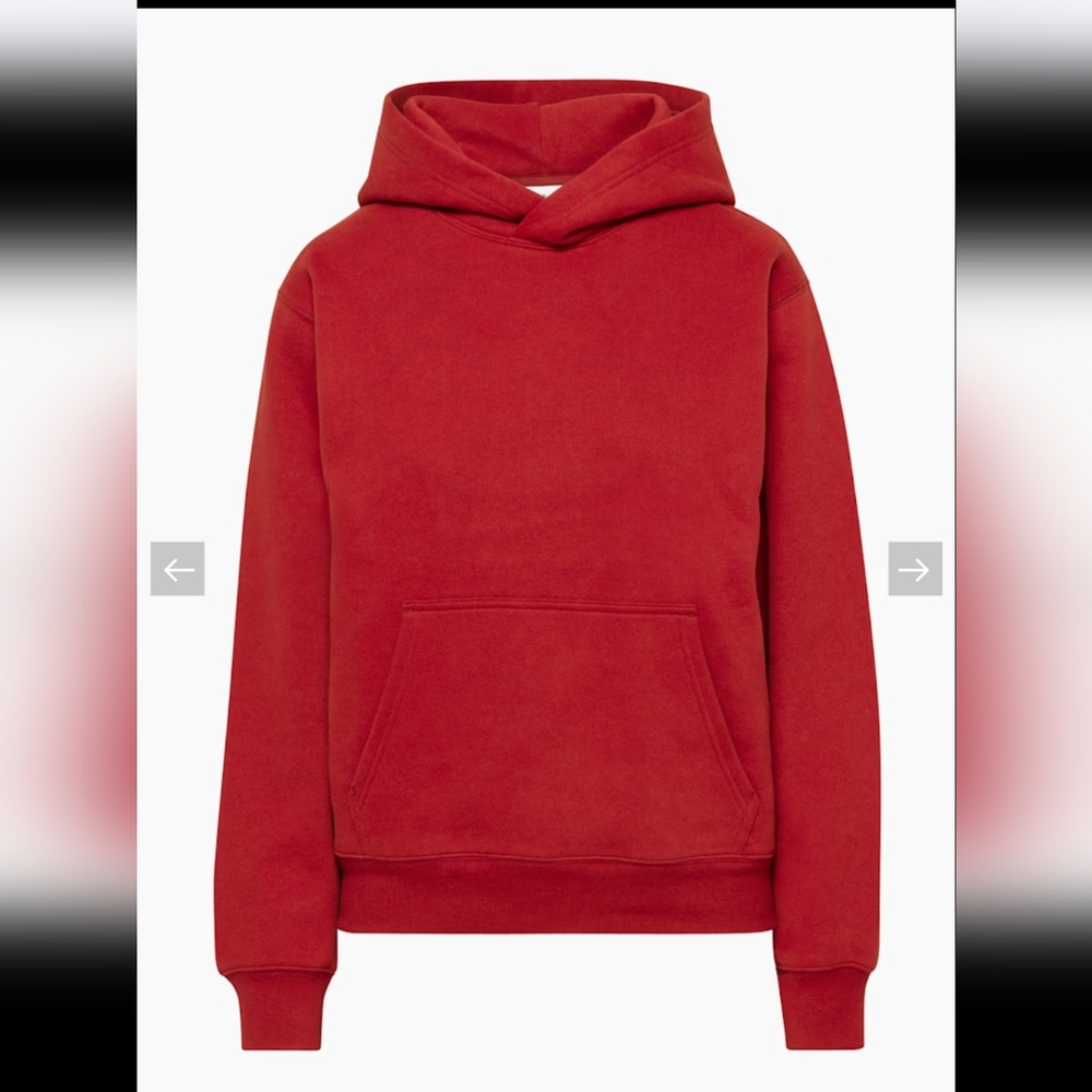 Aritzia Vibrant Red Hoodie